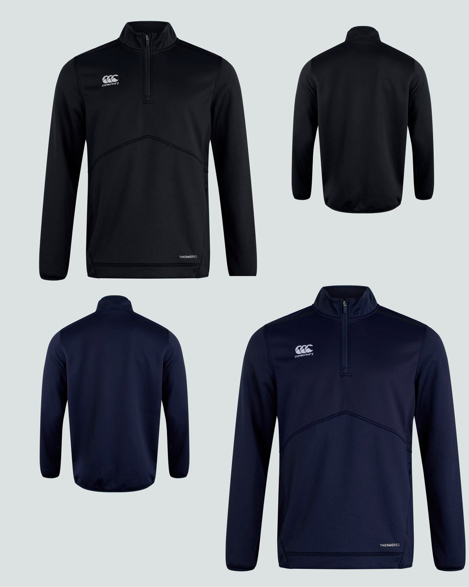 Haut D'entraînement 1/4 Zip Bath Rugby Castore - Homme, Taille Régulière, Manches Longues - Neuf Avec étiquettes