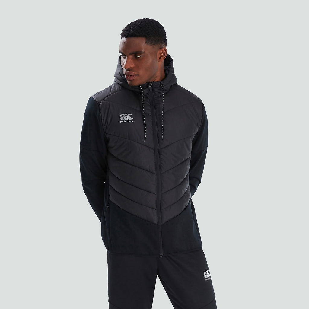 MENS HYBRID JACKET BLACK GREY CT SPORTS Retail