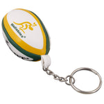 Nation or Club Rugby Ball Sponge Keyrings