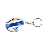 Nation or Club Rugby Ball Sponge Keyrings