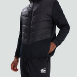 MENS HYBRID JACKET BLACK/GREY