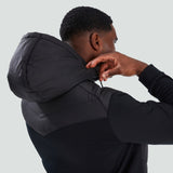 MENS HYBRID JACKET BLACK/GREY