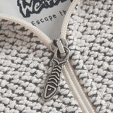 Weird Fish Macaroni Classic 1/4 Zip Sweatshirt